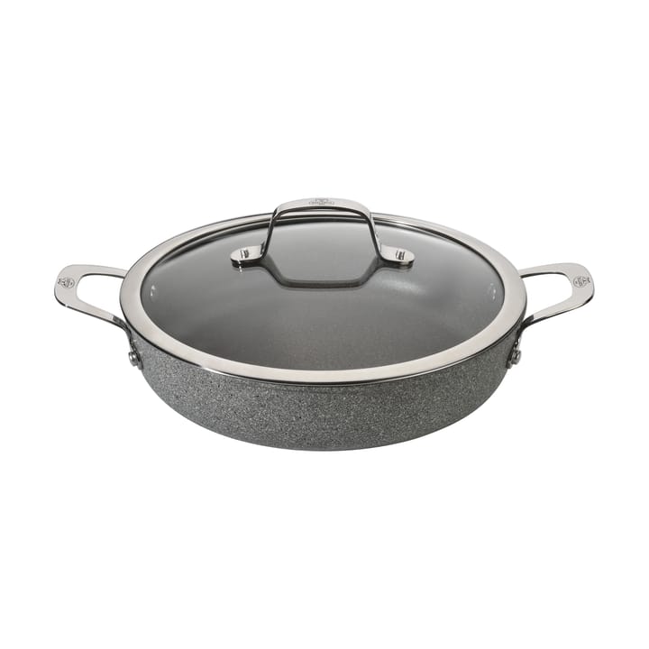 Patelnia do serwowania Ballarini Salina Ti-X z pokrywą szklaną - 28 cm - Ballarini