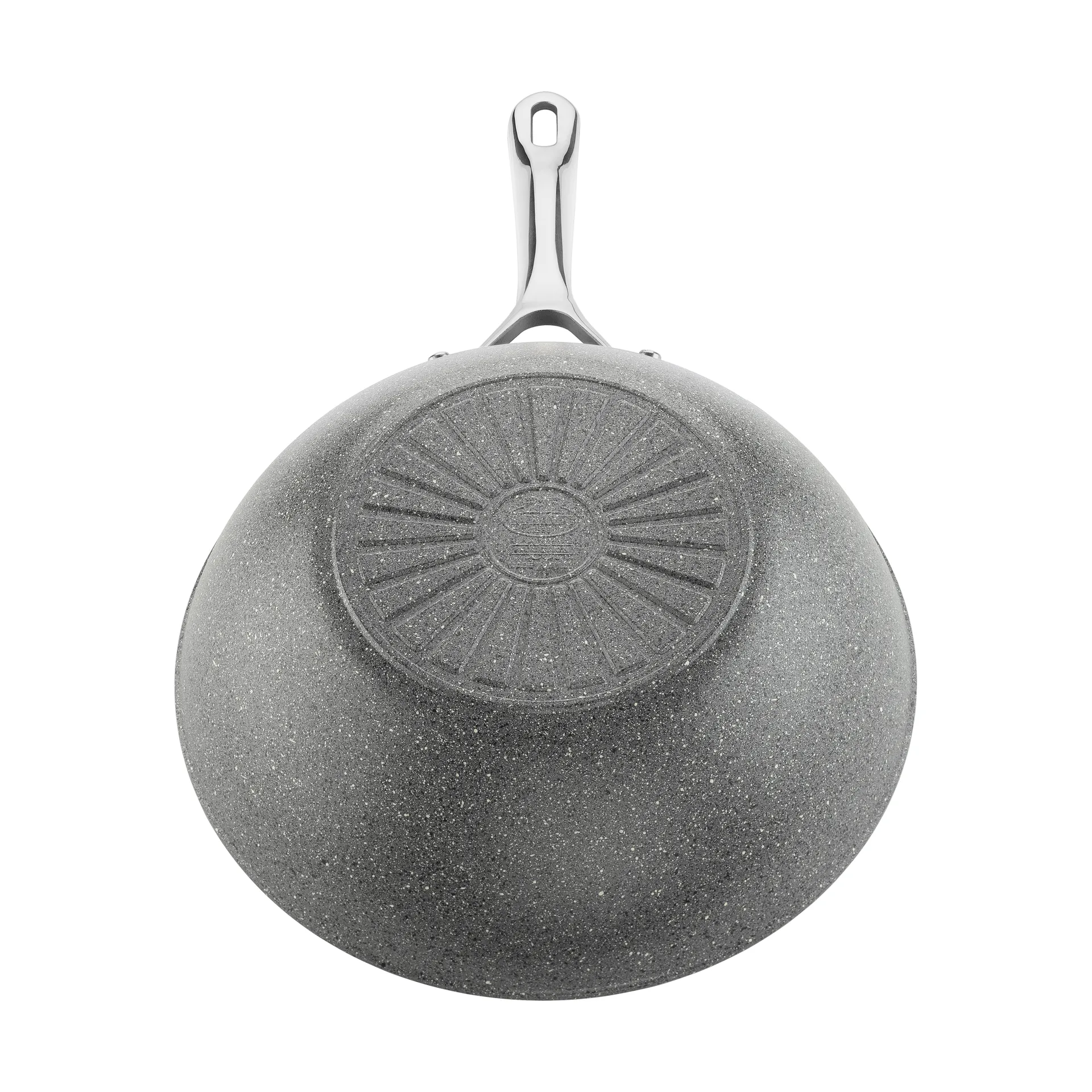 Patelnia wok ceramiczna Ballarini Salina Ceramic Granit, 30 cm Ballarini