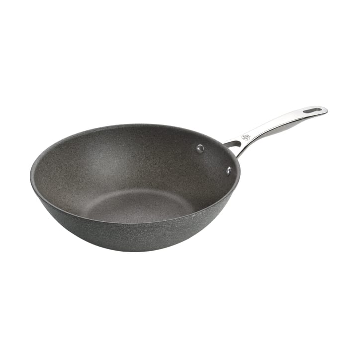 Patelnia wok ceramiczna Ballarini Salina Ti-X Granit  - 30 cm - Ballarini