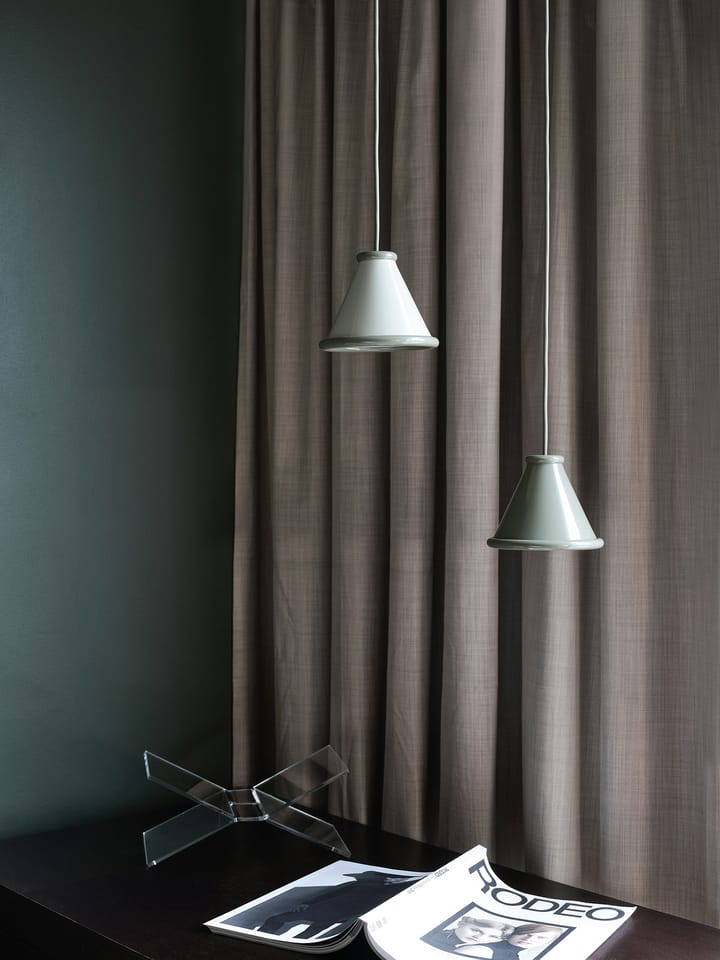 Belle lampa wisząca Ø15 cm, Pebble grey-moss grey Belid