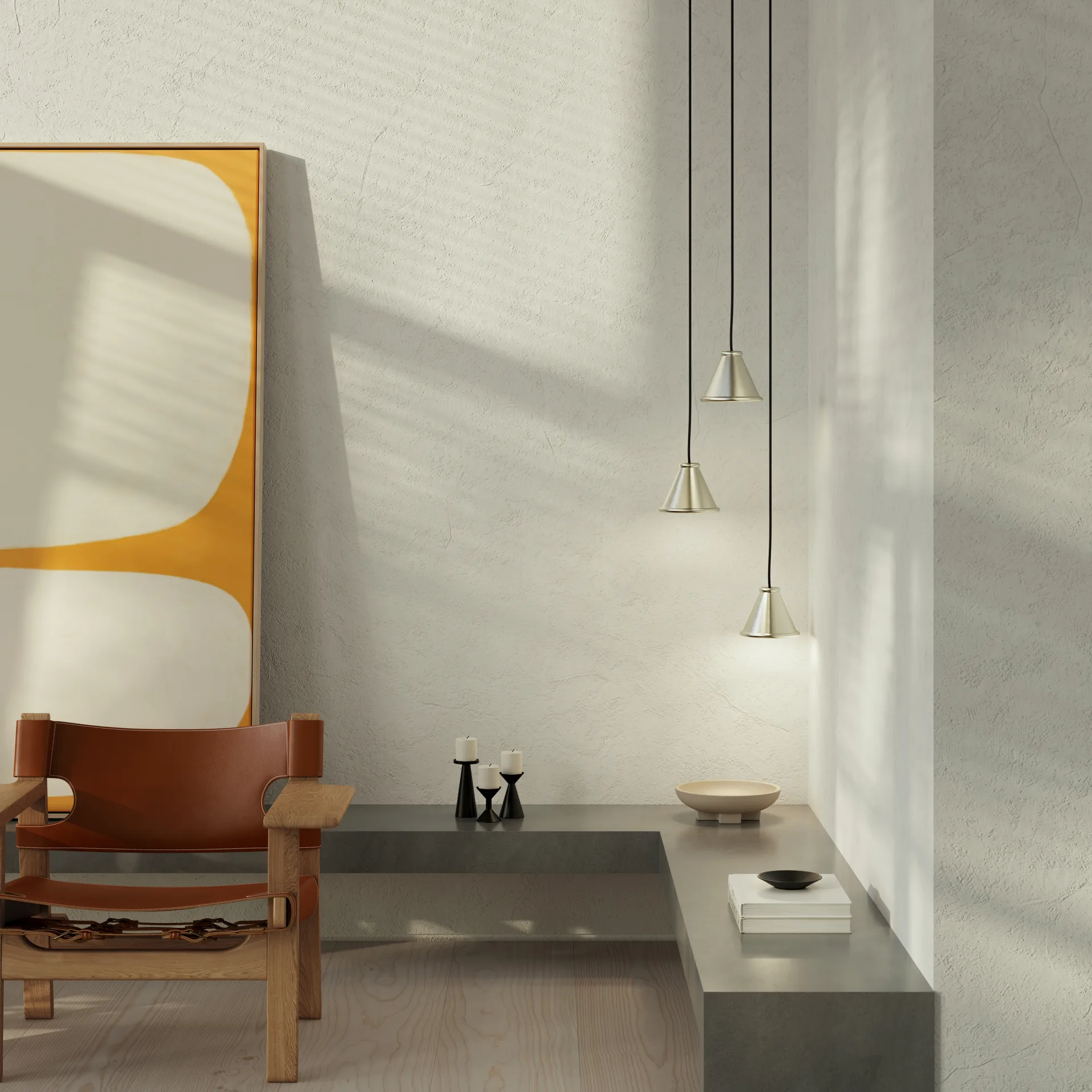 Belle lampa wisząca Ø15 cm, Szczotkowane aluminium Belid