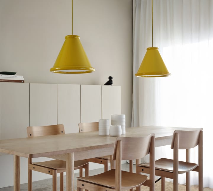 Belle lampa wisząca Ø36 cm, Honey yellow Belid