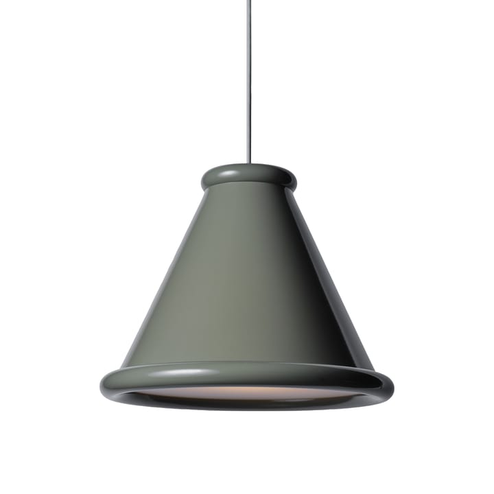 Belle lampa wisząca Ø36 cm - Mossowy szary - Belid