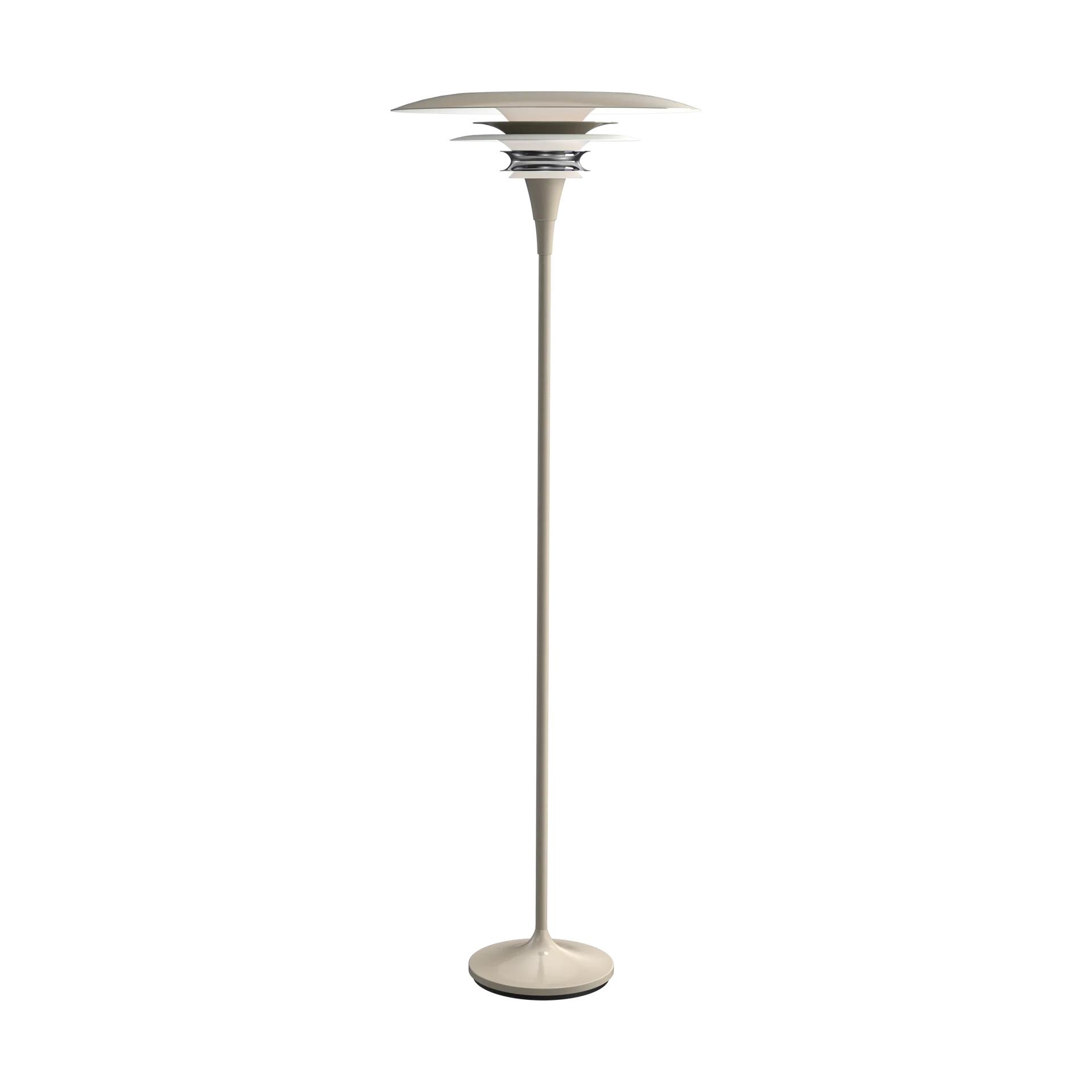 Diablo lampa podłogowa Ø50 cm, Soft greige Belid