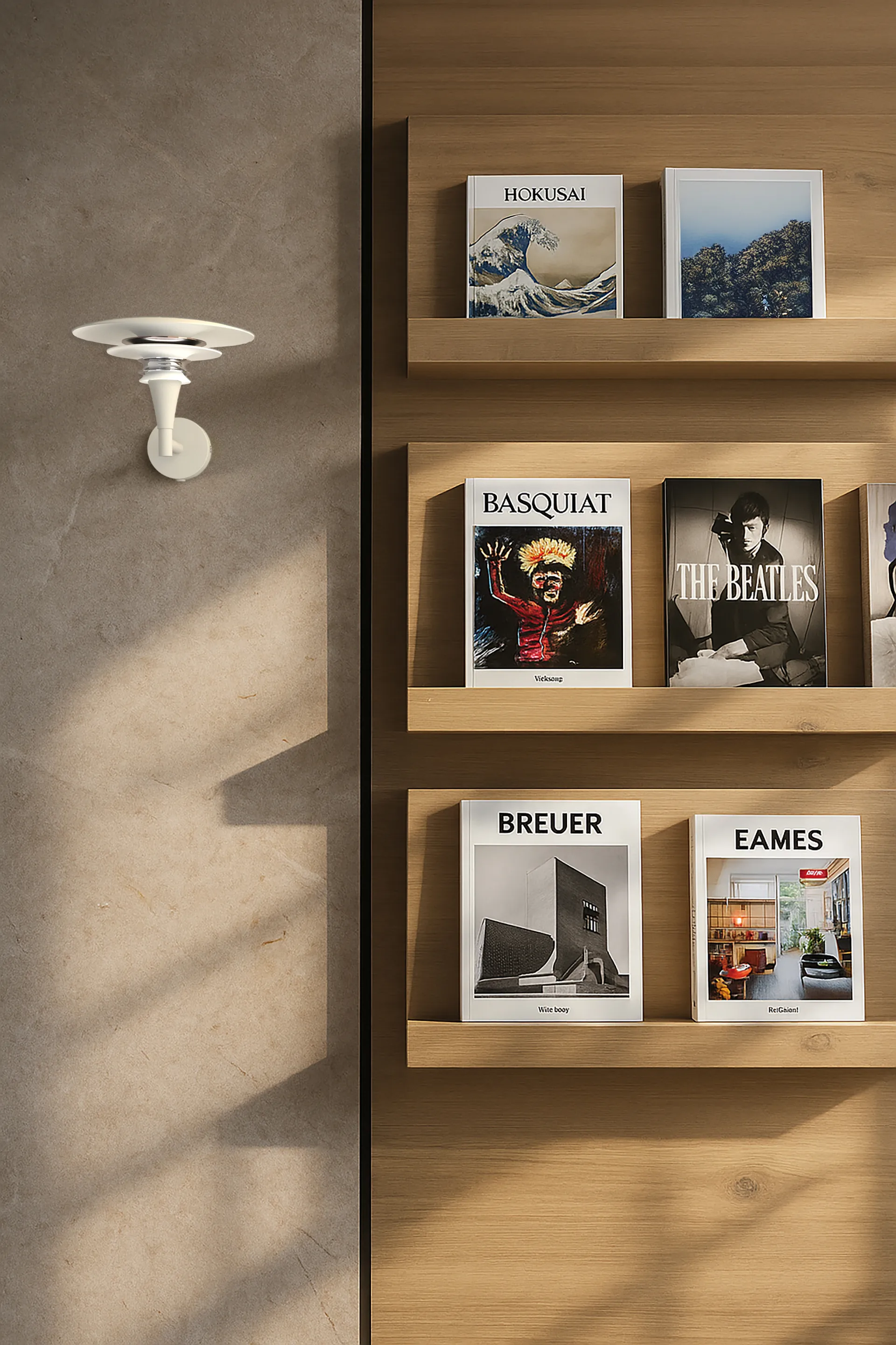 Kinkiet Diablo Ø20 cm, Sand-metaliczny brąz Belid