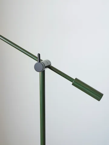 Lampa podłogowa Cato 134 cm - Blank leśno-zielony-matowa czerń - Belid