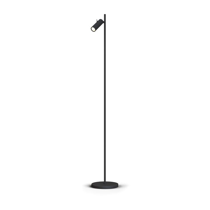 Lampa podłogowa Cato Slim pojedyncza - Matowa czerń LED - Belid