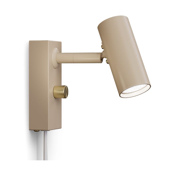 Lampa ścienna Cato - Nougat-mosiądz - Belid
