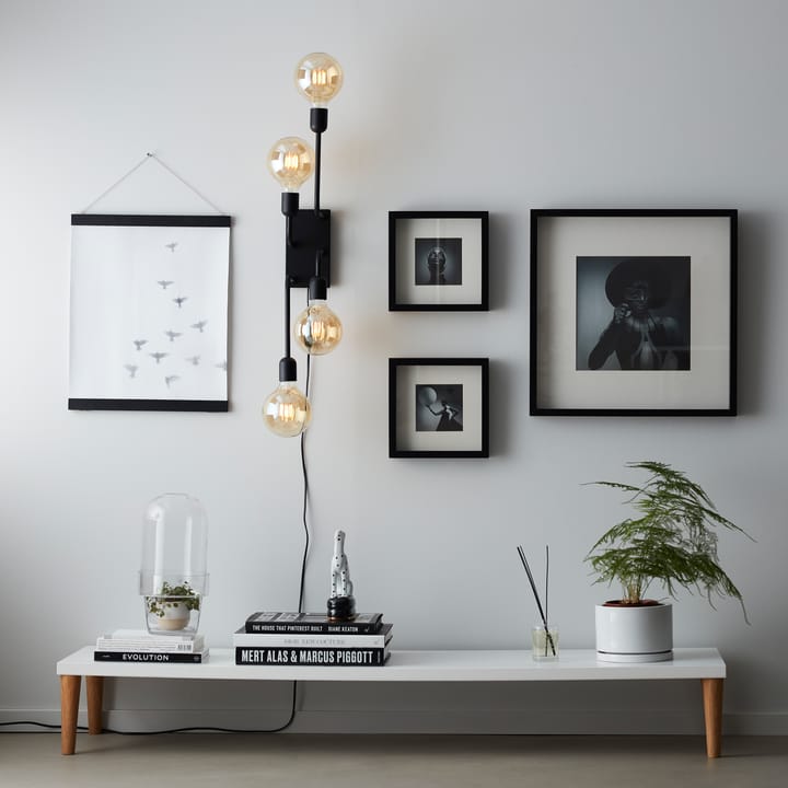 Lampa ścienna Regal XL montaż stały, Czarny Belid