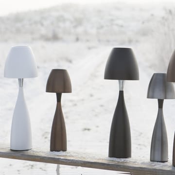 Lampa stołowa Anemon, duża - biały opal - Belid
