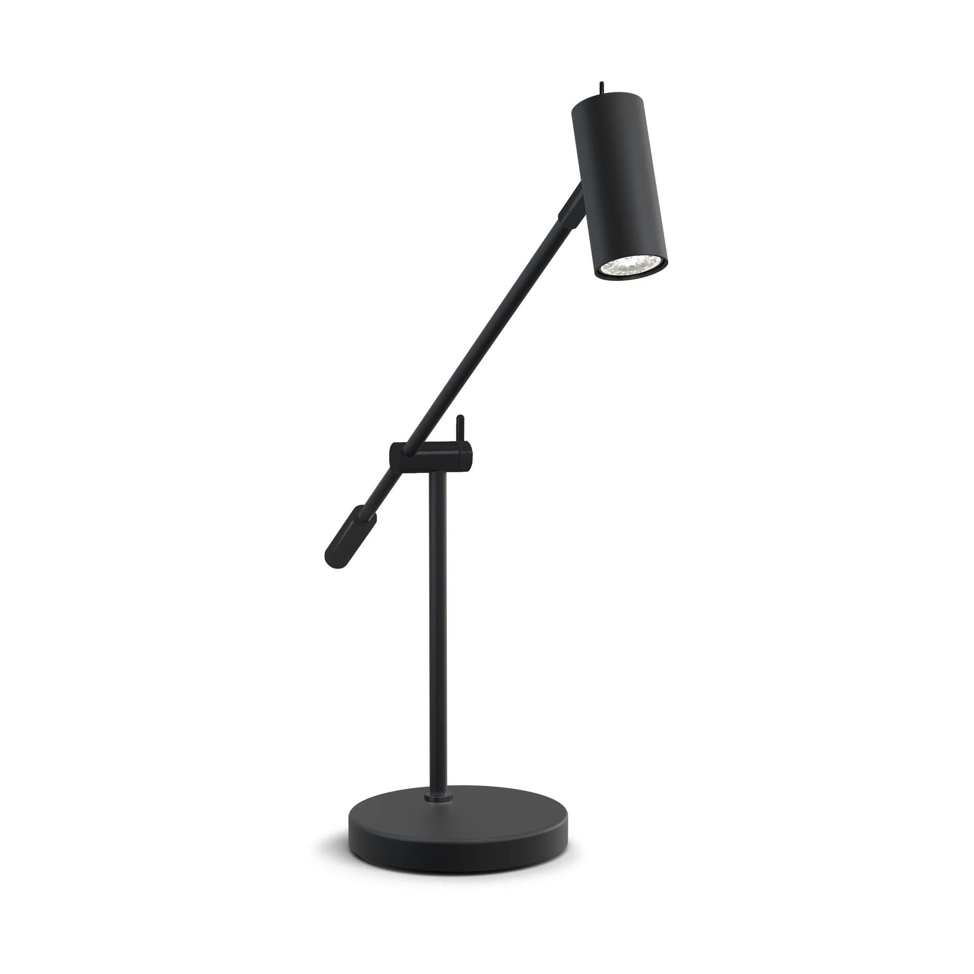 Lampa stołowa Cato 48,5 cm, Matowa czerń Belid