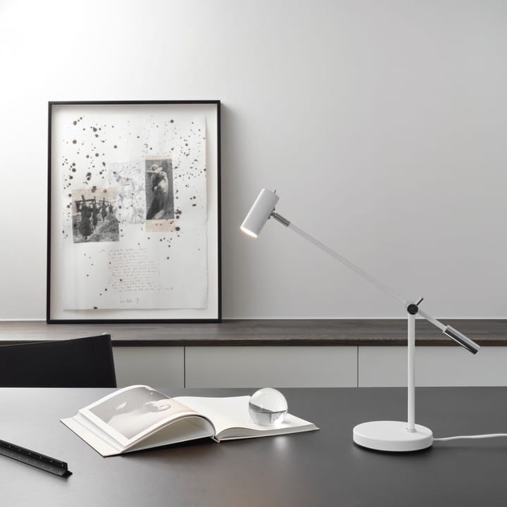 Lampa stołowa Cato 48,5 cm, Matowy biały Belid