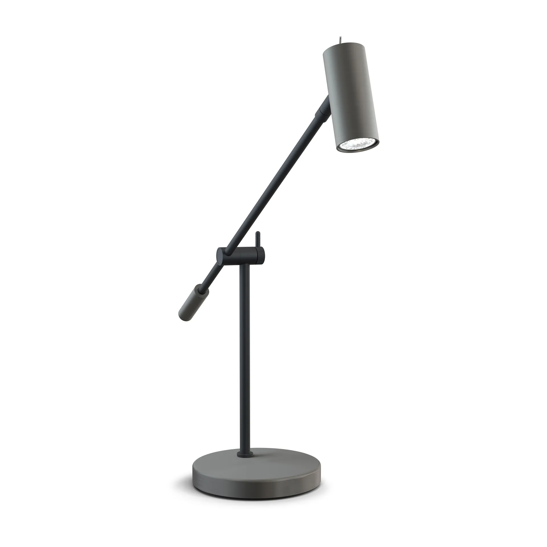 Lampa stołowa Cato 48,5 cm, Oksydowana szarość Belid