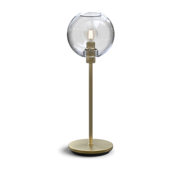 Lampa stołowa Gloria 46 cm - Mosiądz-przezroczysty - Belid