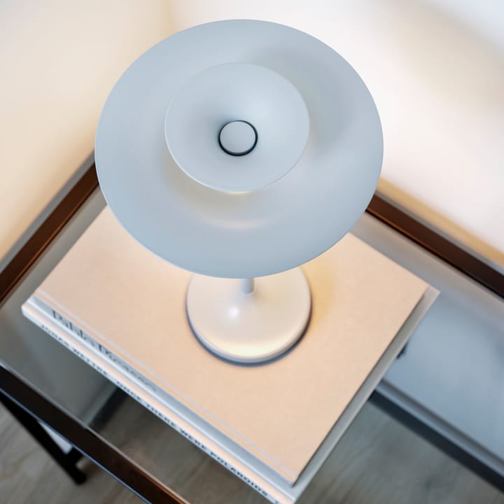 Lampa stołowa Picasso 34,8 cm, Lodowy niebieski Belid