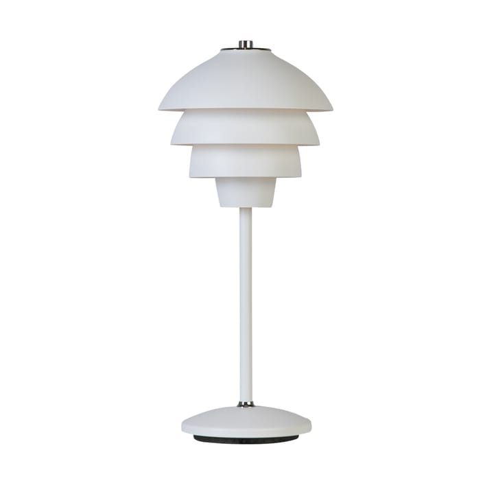 Lampa stołowa Valencia Ø18 cm - Matowa biel - Belid