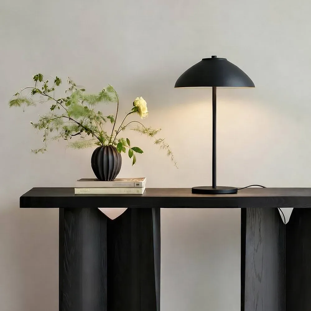 Lampa stołowa Vali, Czarny mat, 40 cm Belid