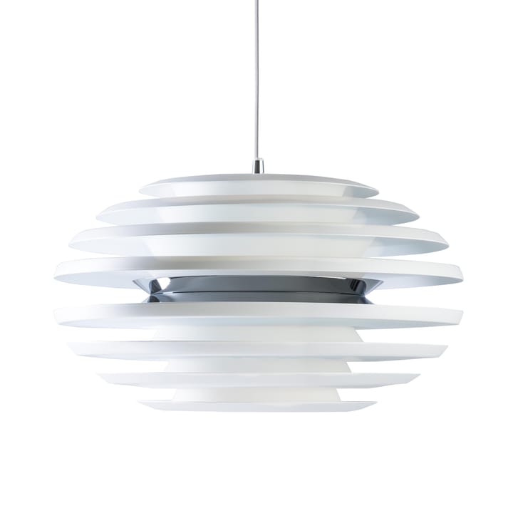 Lampa sufitowa Ellipse - biały matowy, chrom - Belid