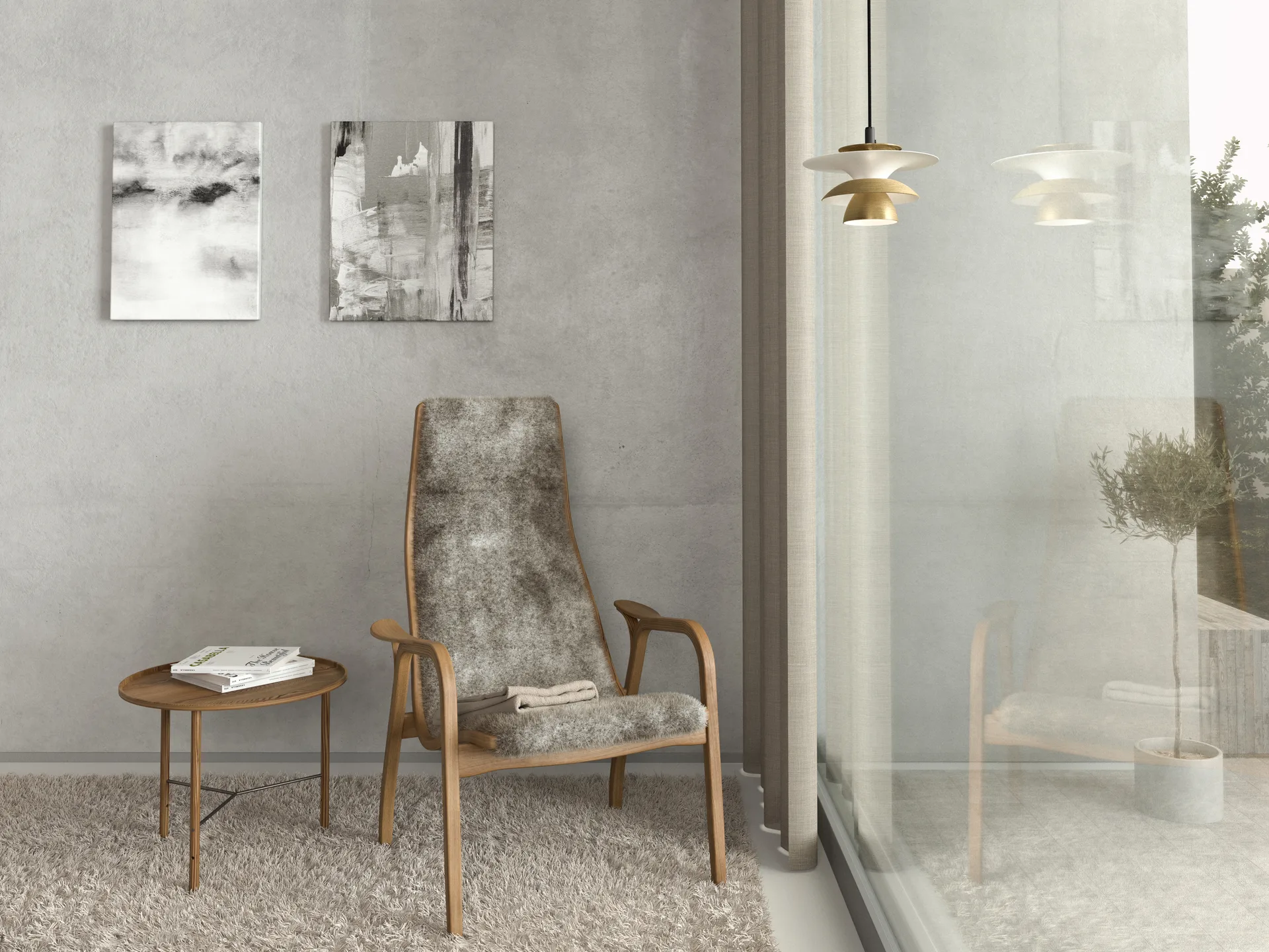 Lampa sufitowa Picasso Ø18 cm, Antyczny mosiądz Belid