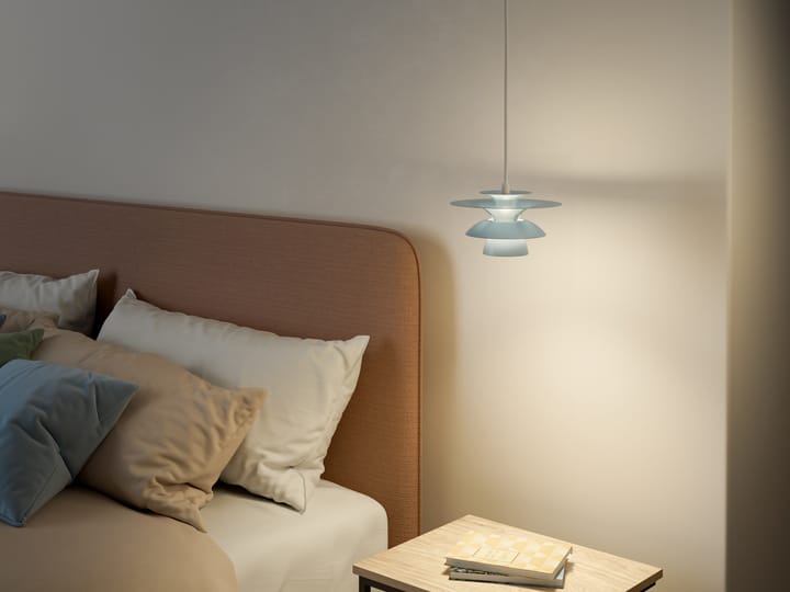 Lampa sufitowa Picasso Ø18 cm, Lodowy niebieski Belid