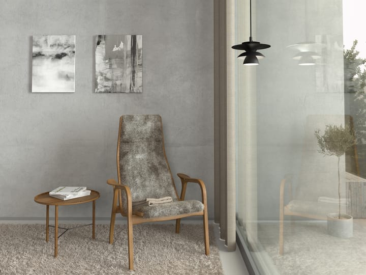 Lampa sufitowa Picasso Ø18 cm, Matowa czerń Belid