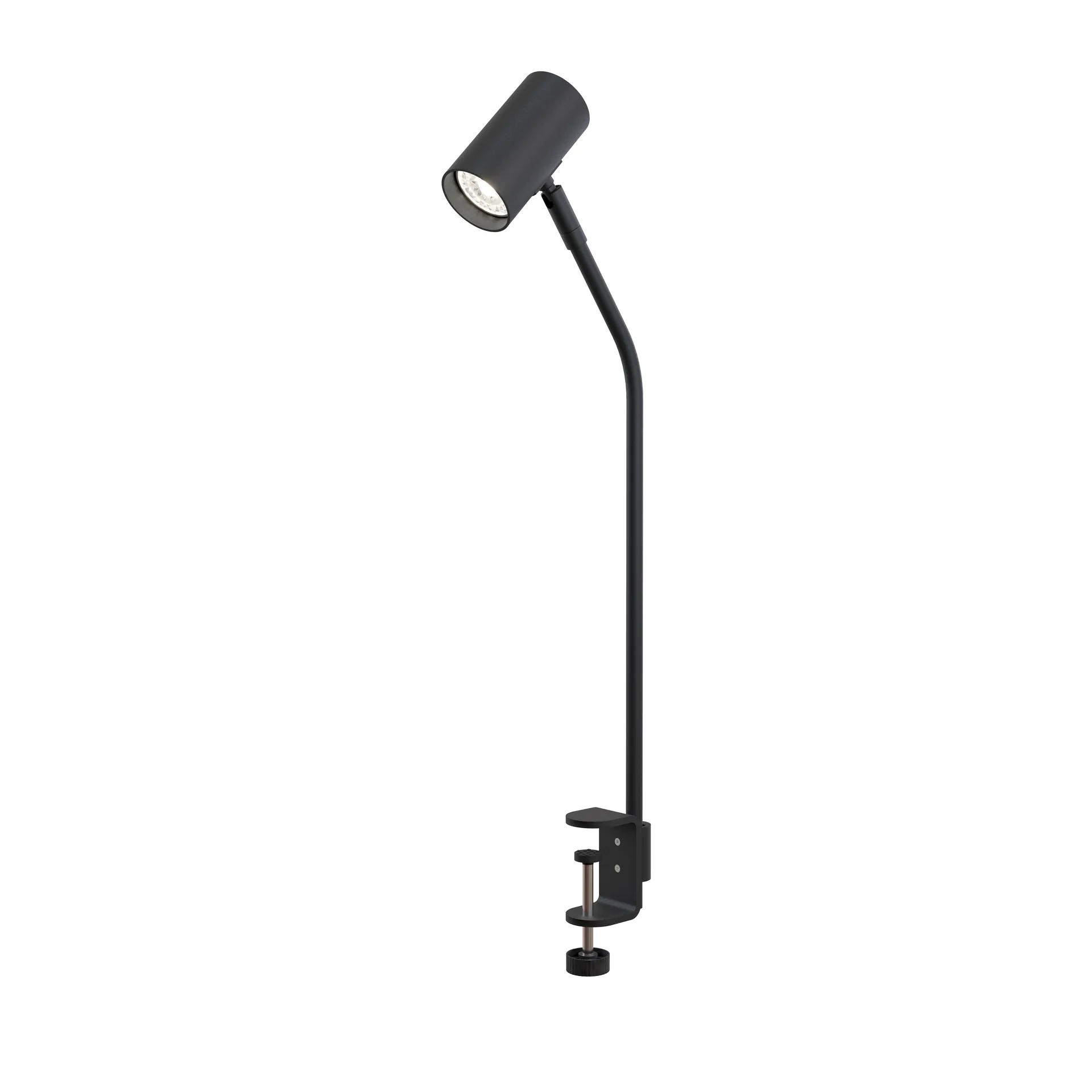 Lampa Tyson na blat stołowy Ø15,5 cm, Czarna tekstura Belid