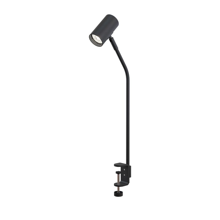 Lampa Tyson na blat stołowy Ø15,5 cm - Czarna tekstura - Belid