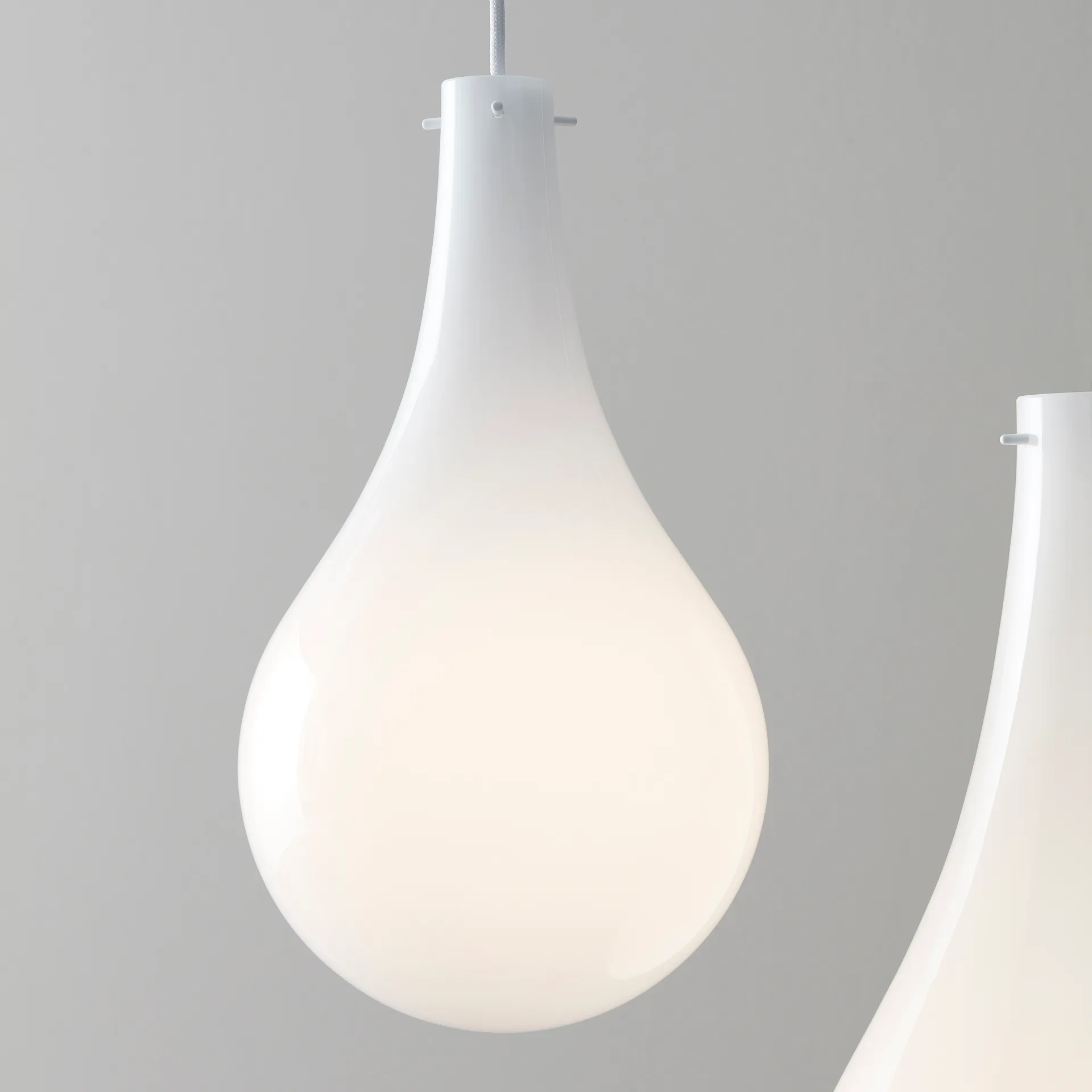 Lampa wisząca Cooper 23,5 cm, Biały Belid