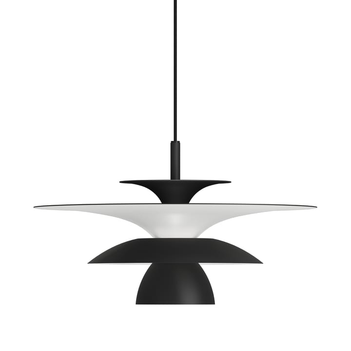 Lampa wisząca Picasso Ø38 cm - Matowa czerń - Belid