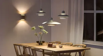 Lampa wisząca Primus Ø43 cm - Sand-mosiądz - Belid