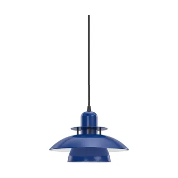 Lampa wisząca Primus IV Ø28 cm - Głęboki niebieski-czarny mat - Belid