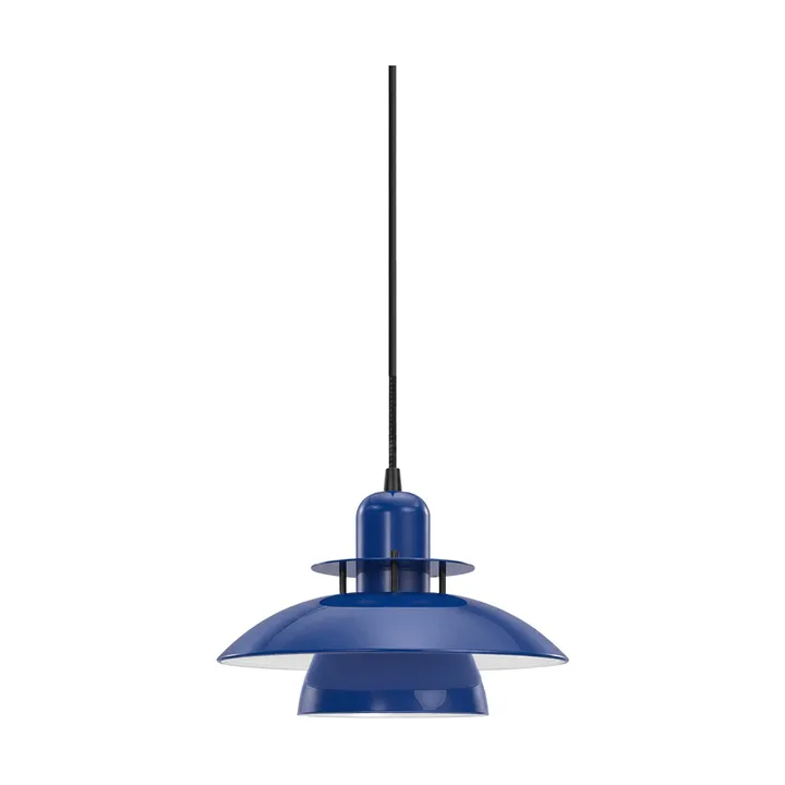 Lampa wisząca Primus IV Ø28 cm - Głęboki niebieski-czarny mat - Belid