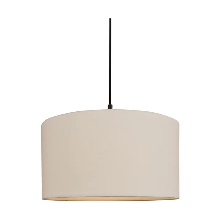 Lampa wisząca Soft Ø40 cm - Lniany biały-metaliczny brąz, Ø44 cm - Belid