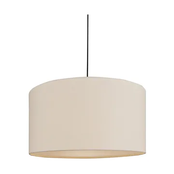 Lampa wisząca Soft Ø40 cm - Lniany biały-metaliczny brąz, Ø60 cm - Belid