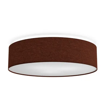 Plafon Soft Ø60 cm - Rdzawoczerwona wełna - Belid