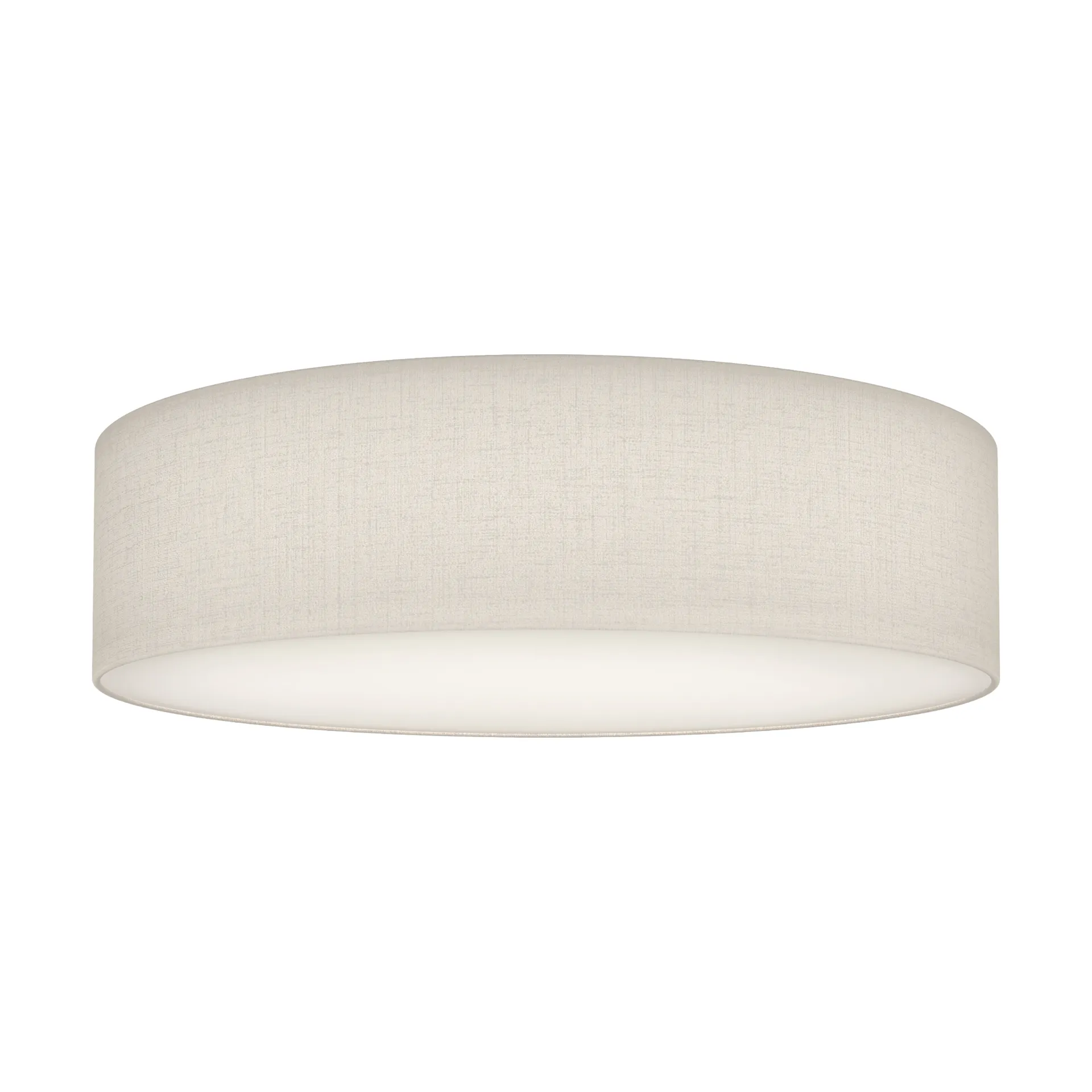 Soft plafon z tkaniny Ø44 cm, Biały Belid