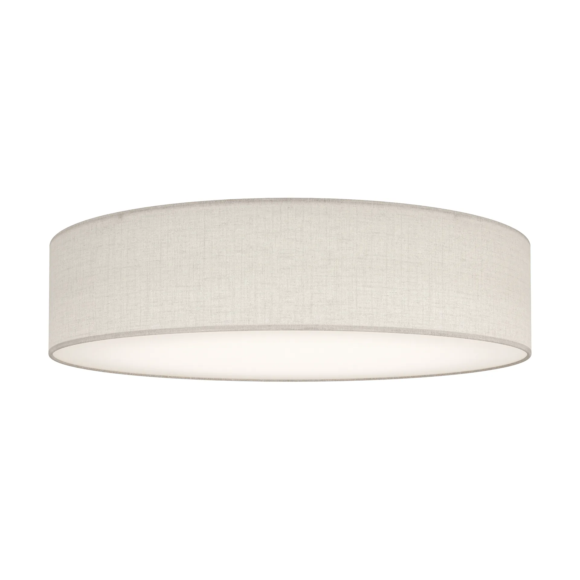 Soft plafon z tkaniny Ø50 cm, Biały Belid