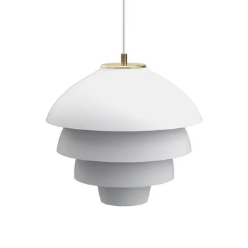 Valencia lampa wisząca Ø42 cm - Matowy-biały-mosiądz - Belid