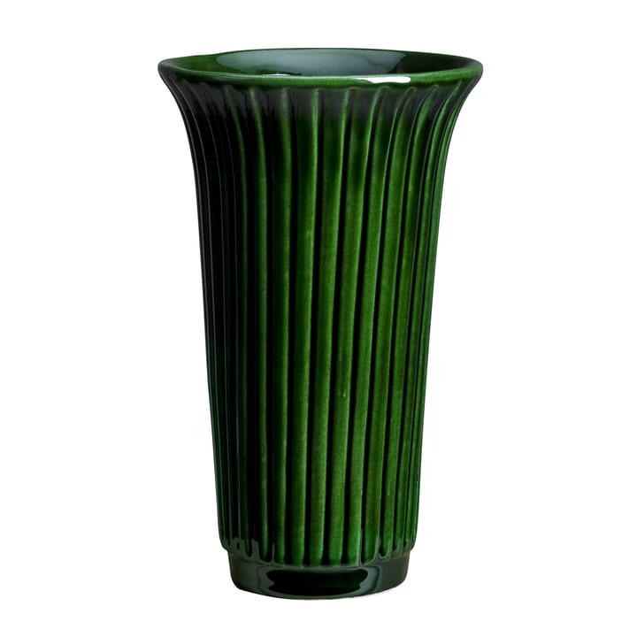 Daisy wazon szkliwiony Ø12 cm - Zielony - Bergs Potter