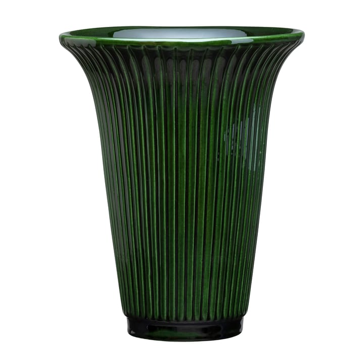 Daisy wazon szkliwiony Ø20 cm - Zielony - Bergs Potter