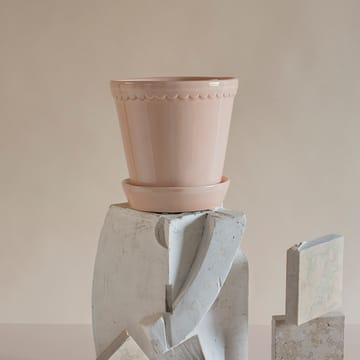 Donica Helena szkliwiona Ø16 cm - Quartz rose - Bergs Potter