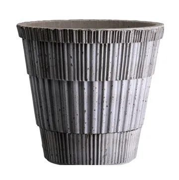 Doniczka Atlas raw - Grey, Ø21 cm - Bergs Potter