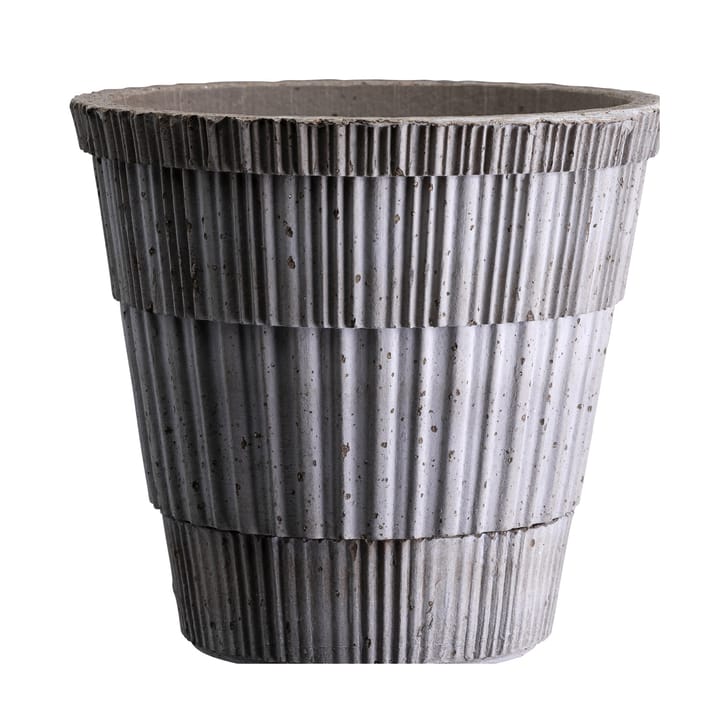 Doniczka Atlas raw - Grey, Ø25 cm - Bergs Potter