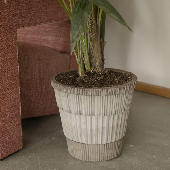 Doniczka Atlas raw, Grey, Ø25 cm Bergs Potter