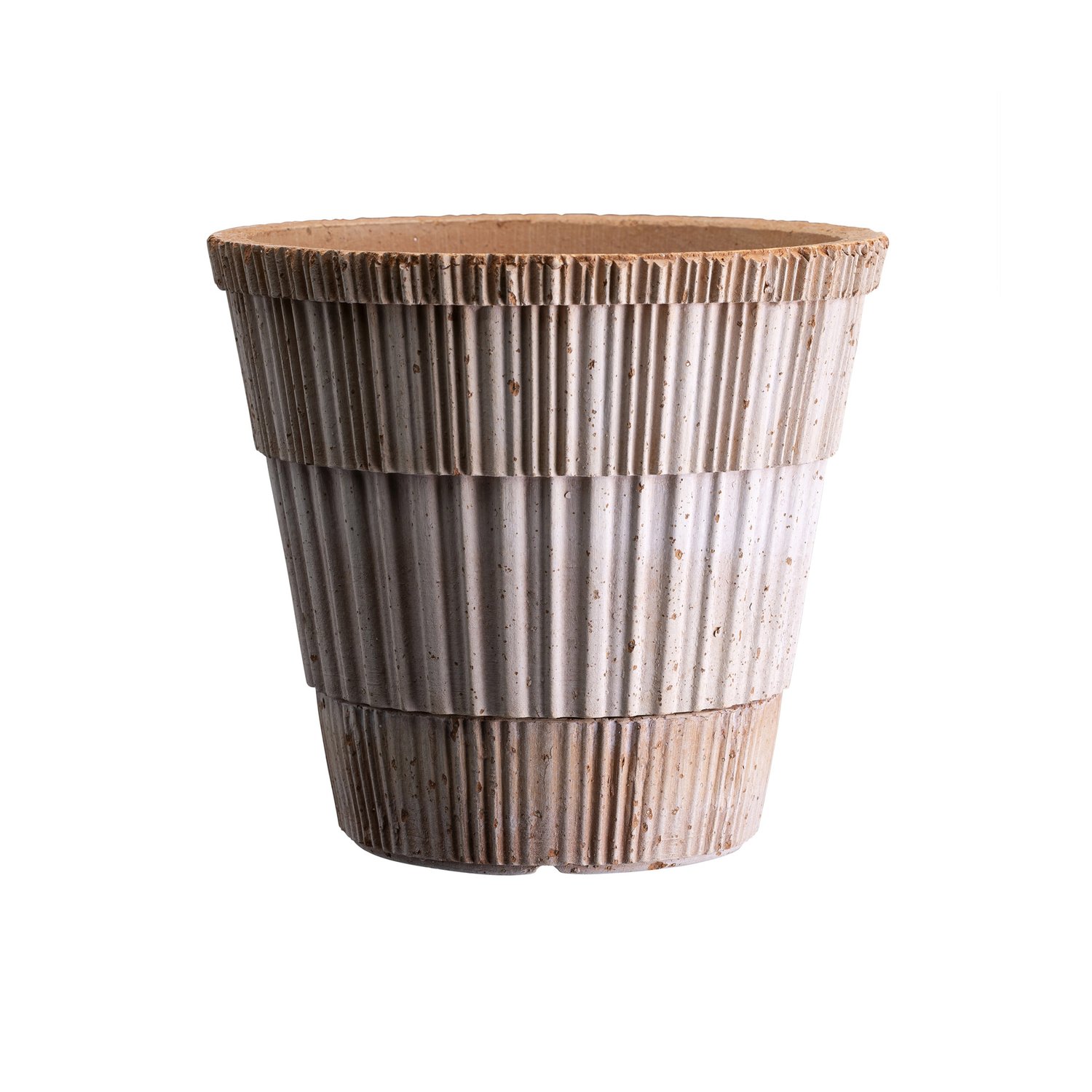 Bergs Potter Doniczka Atlas raw Różowy, Ø14 cm | Skandynawski Design | Doniczki | Różowy