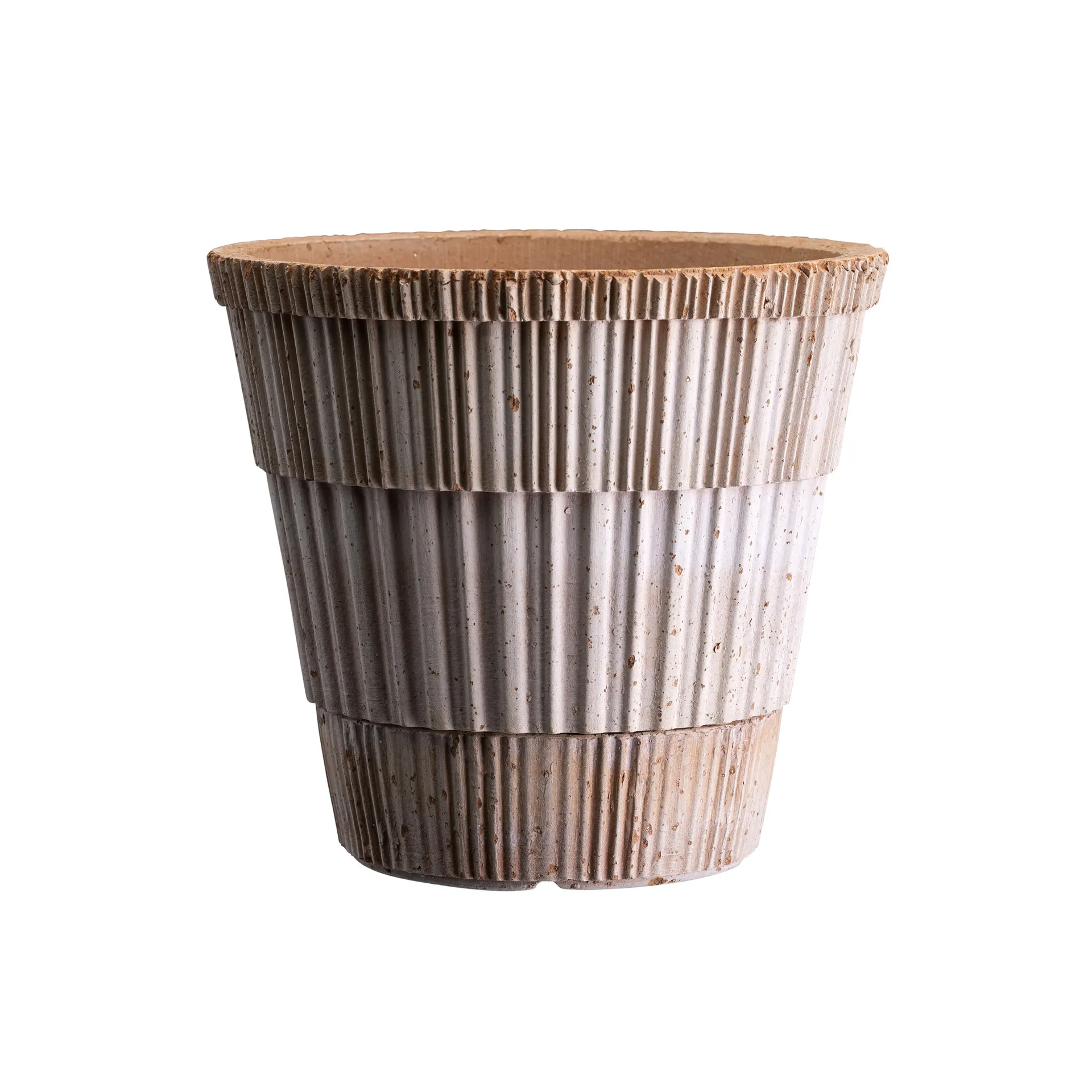 Doniczka Atlas raw, Różowy, Ø16 cm Bergs Potter