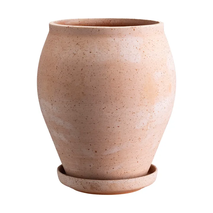 Doniczka Delphi z podstawką, 2 części - Róż, Ø22 cm, tall - Bergs Potter
