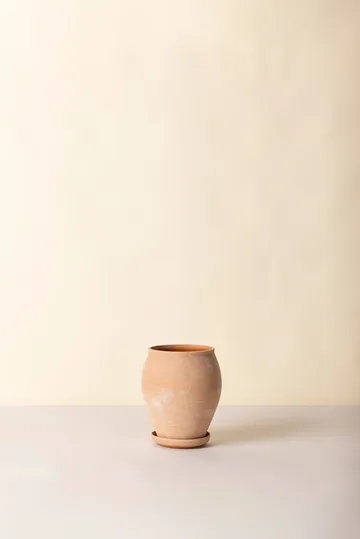 Doniczka Delphi z podstawką, 2 części - Róż, Ø22 cm, tall - Bergs Potter
