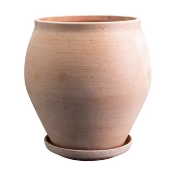 Doniczka Delphi z podstawką, 2 części - Róż, Ø26 cm - Bergs Potter