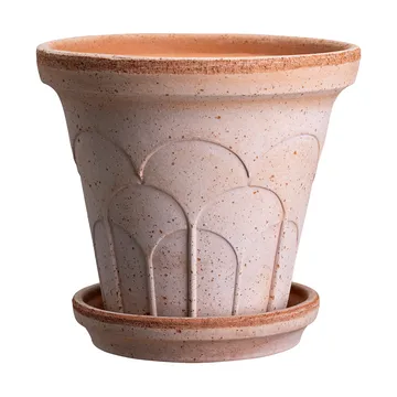 Doniczka Fleur z podstawką, 2 części - Róż, Ø21 cm - Bergs Potter